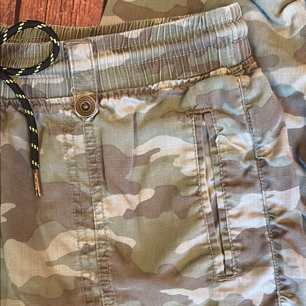 Knox Rose Olive Green Camo Joggers Sz L - Picture 3 of 5